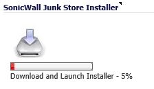 Sonicwall Junk Store Installation