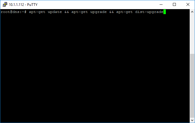 Debian System Updates installieren