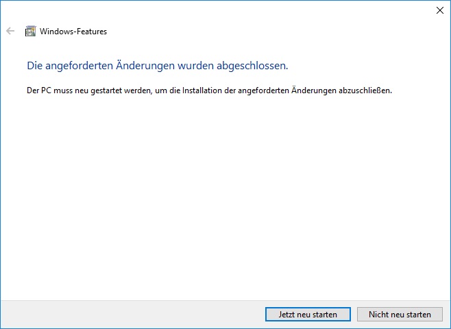 Windows 10 SMB 1 aktivieren
