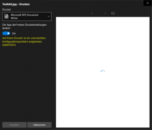 Lösung Windows 10: drucken nicht möglich - MT1.at